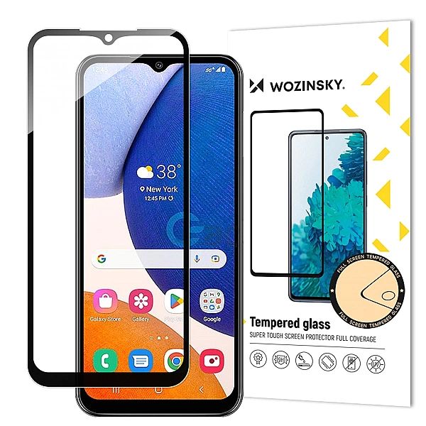 Wozinsky Full Glue Tempered Glass szkło hartowane Samsung Galaxy A14/5