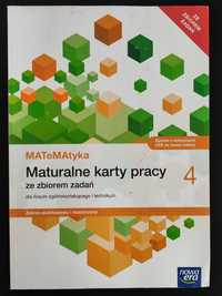 MATeMAtyka 4. Maturalne karty pracy ze zbiorem zadań