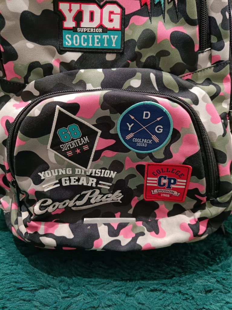 Plecak Coolpack dla dziewczynki jak nowy