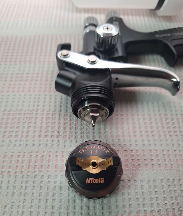 Професійний краскопульт Ntools T55B LVLP.Дюза 1.3.Фарбопульт
