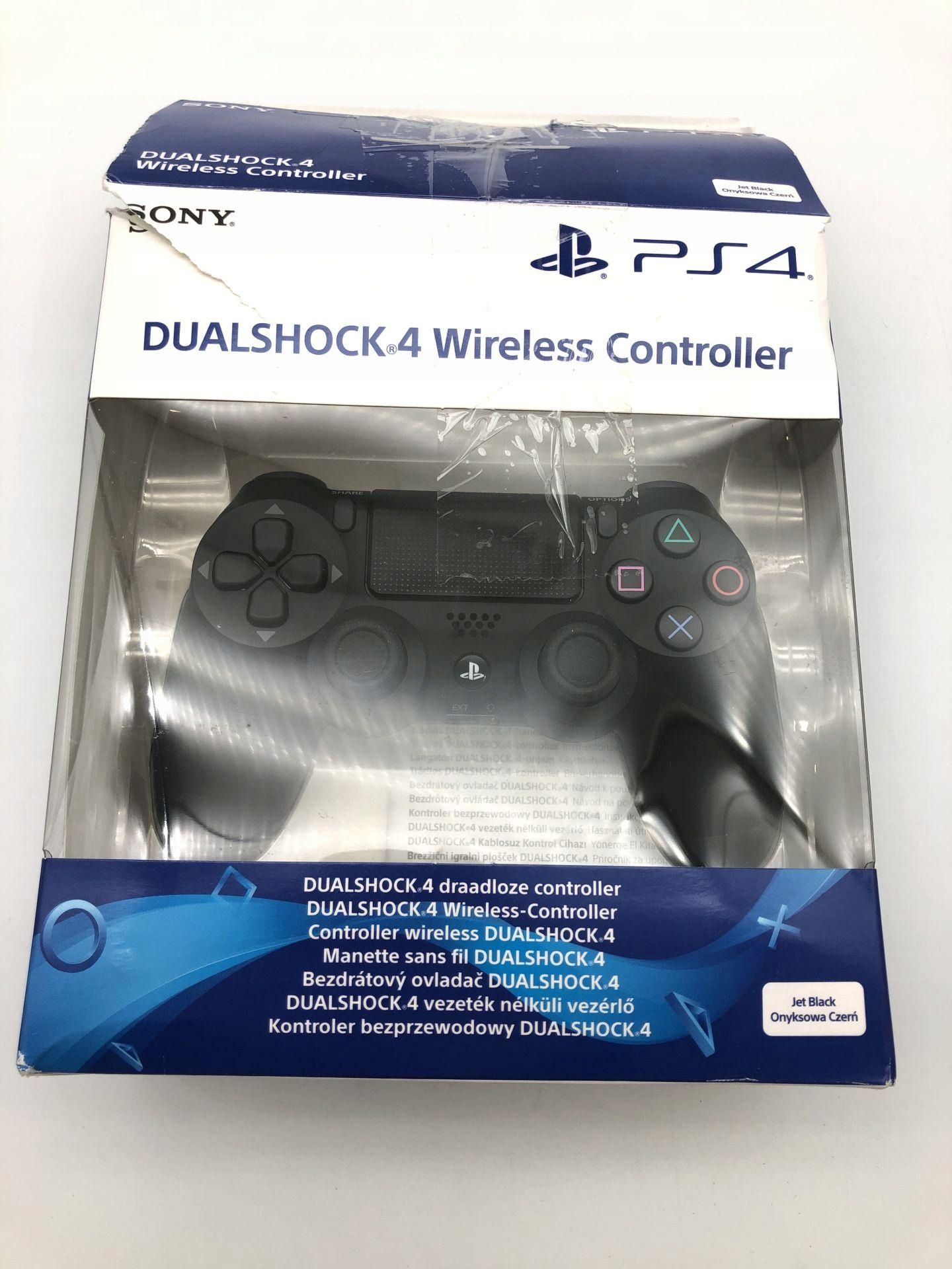 Kontroler bezprzewodowy PS4 DualShock 4 czarny precyzyjne sterowanie