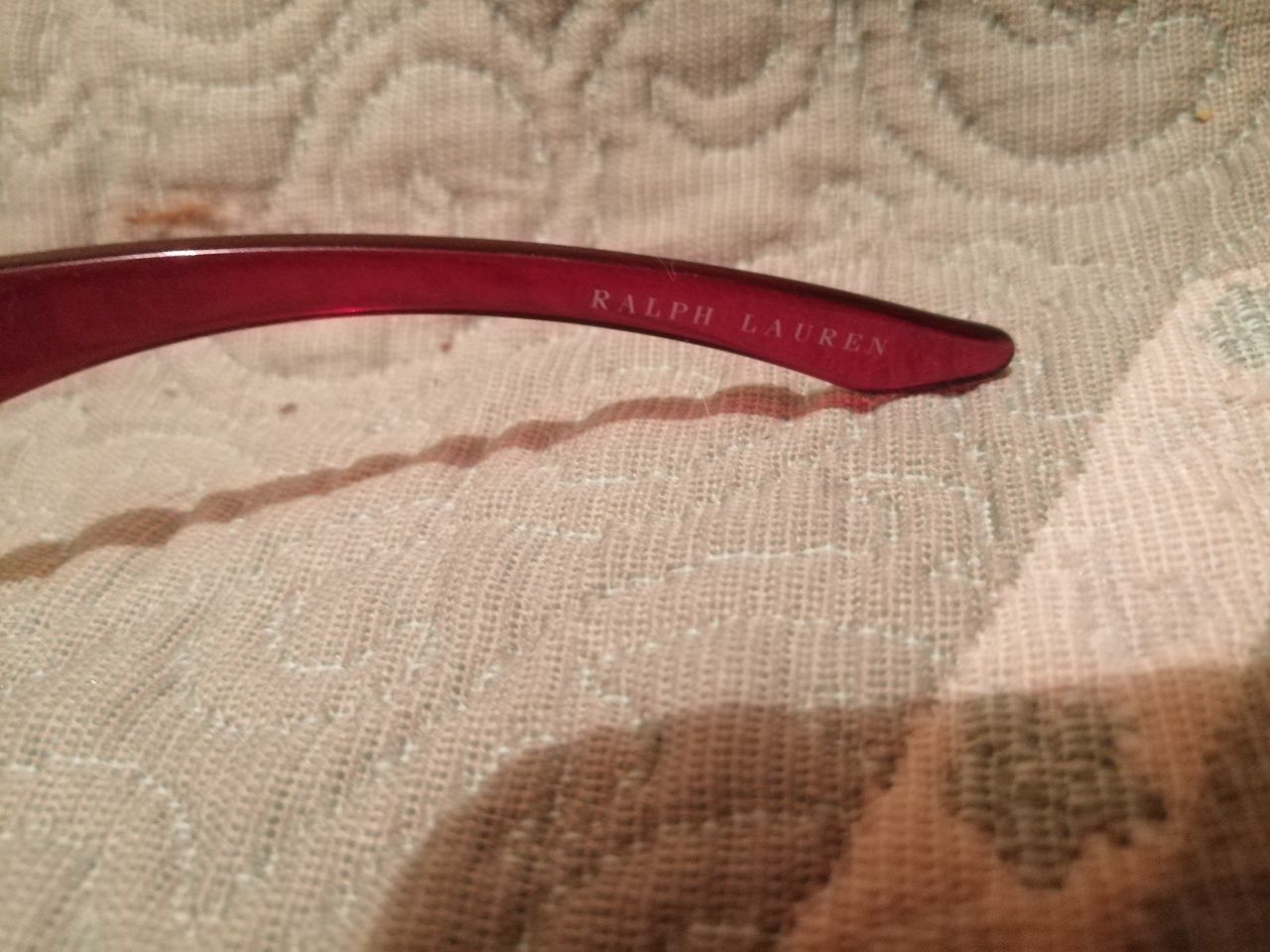 Ralph Lauren okulary burgund przeciwsłoneczne