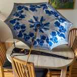 Luksusowy parasol Il Marchesato + Swarovski (24K złoto, handmade)