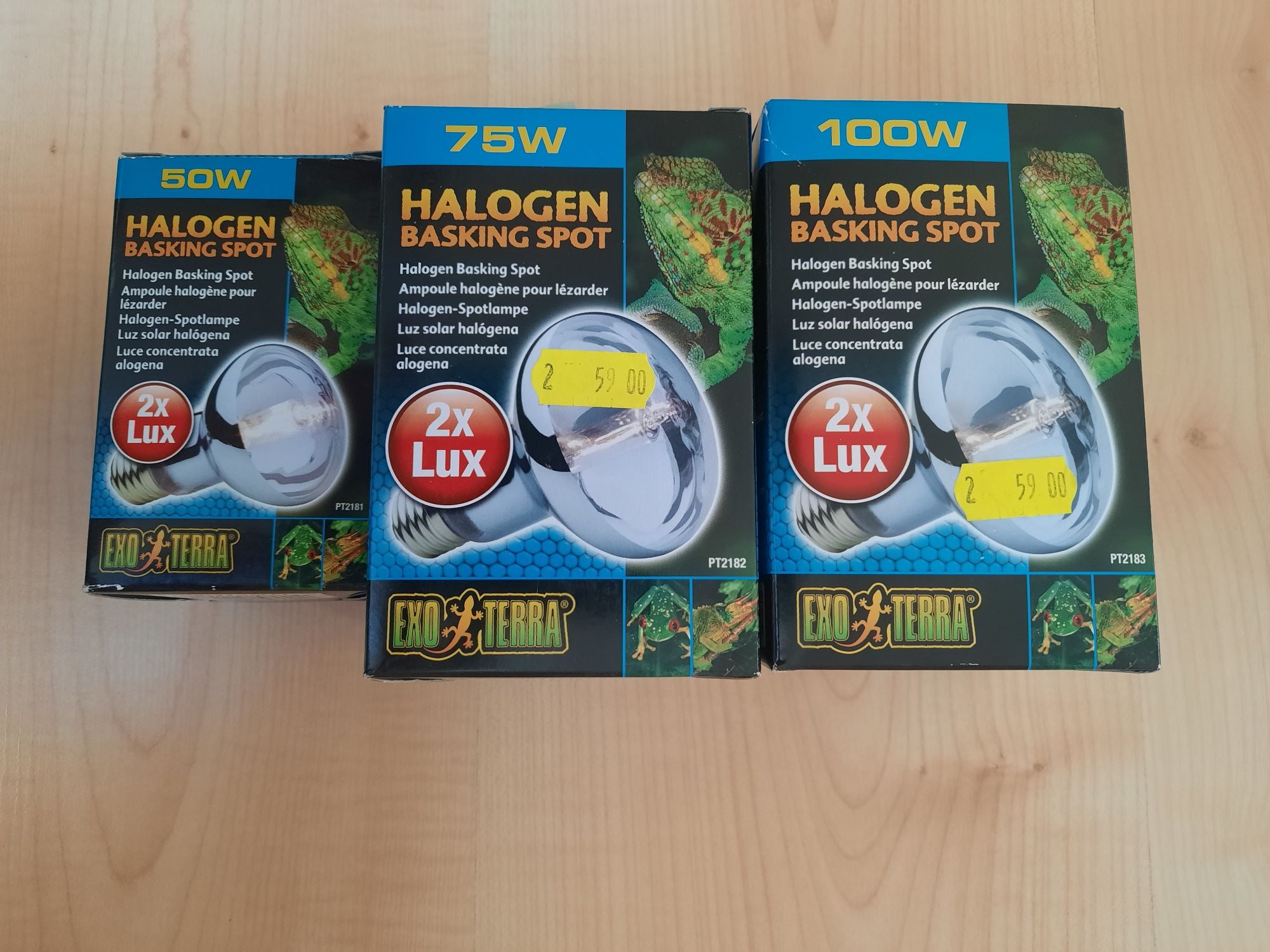 Żarówki halogen exo terra