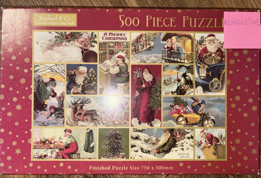 Puzzle swiateczne 500 elementow