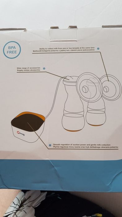 Podwójny laktator elektryczny Lionelo