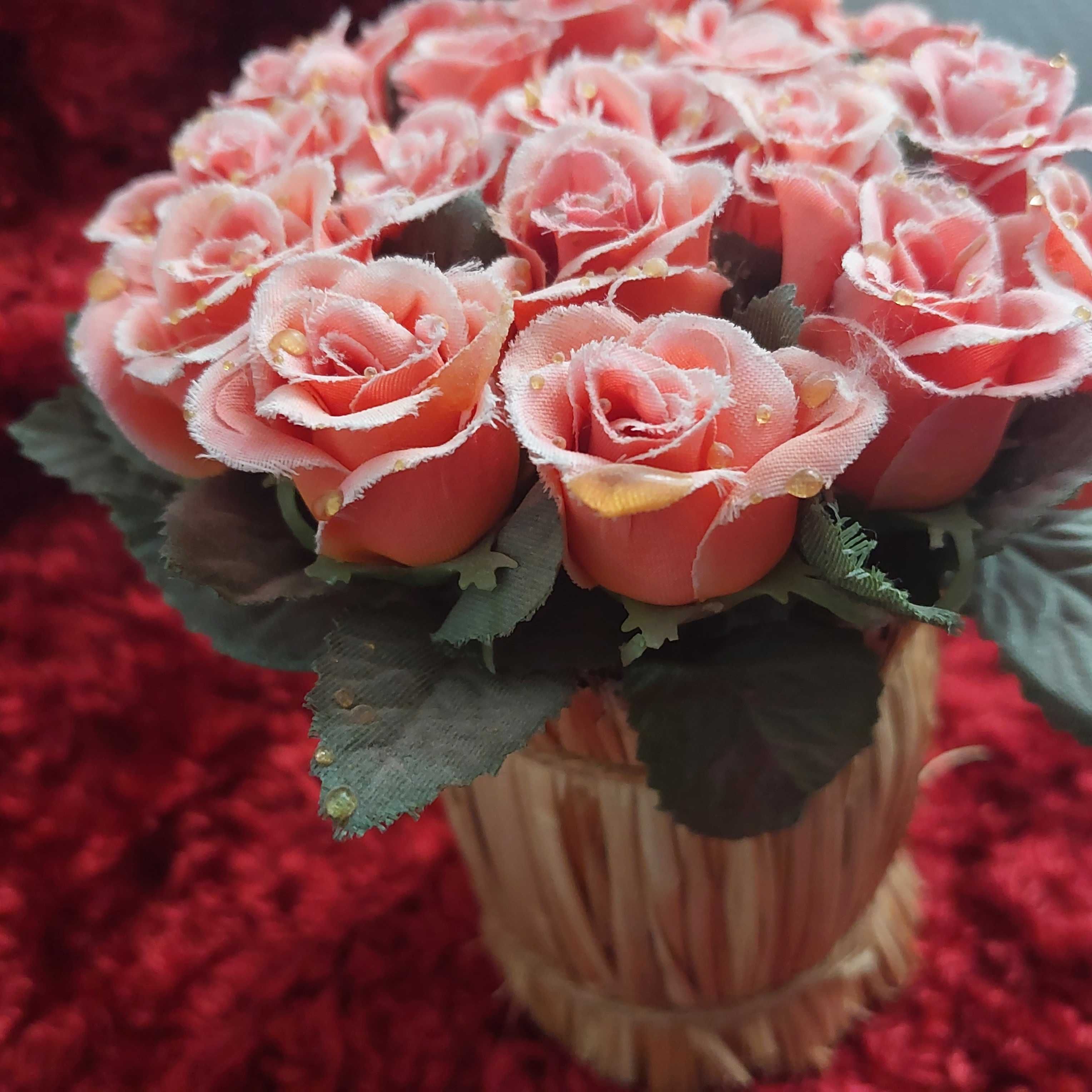 Kwiaty Bukiet róże dekoracja