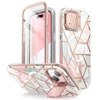 Etui Supcase Cosmo Mag Z Magsafe Na Iphone 15 - Różowy Marmur
