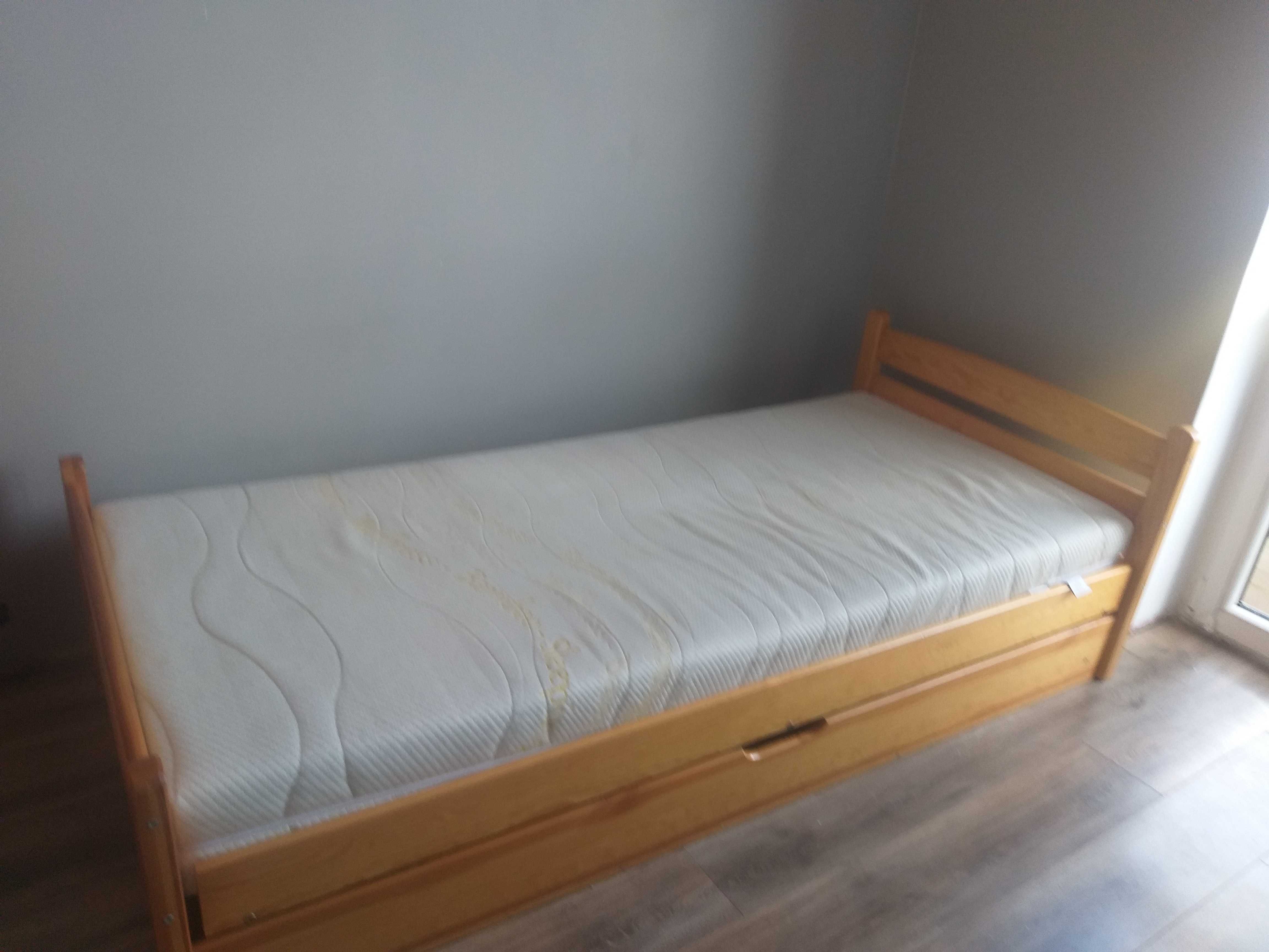 Łóżko drewniane 90x200 sosnowe