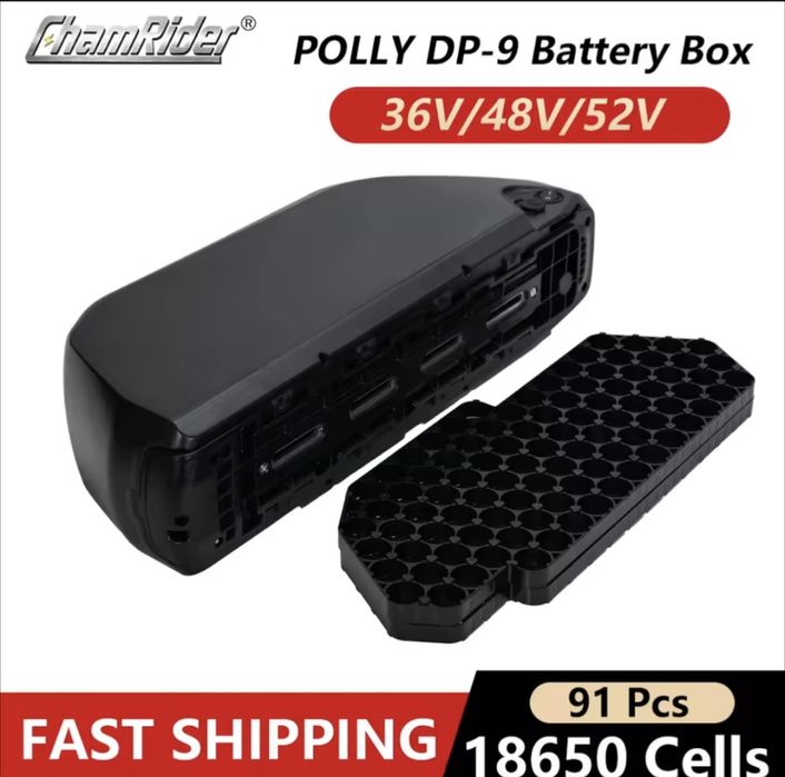 Корпуси під акумулятори 18650 на 91шт Polly DP-9