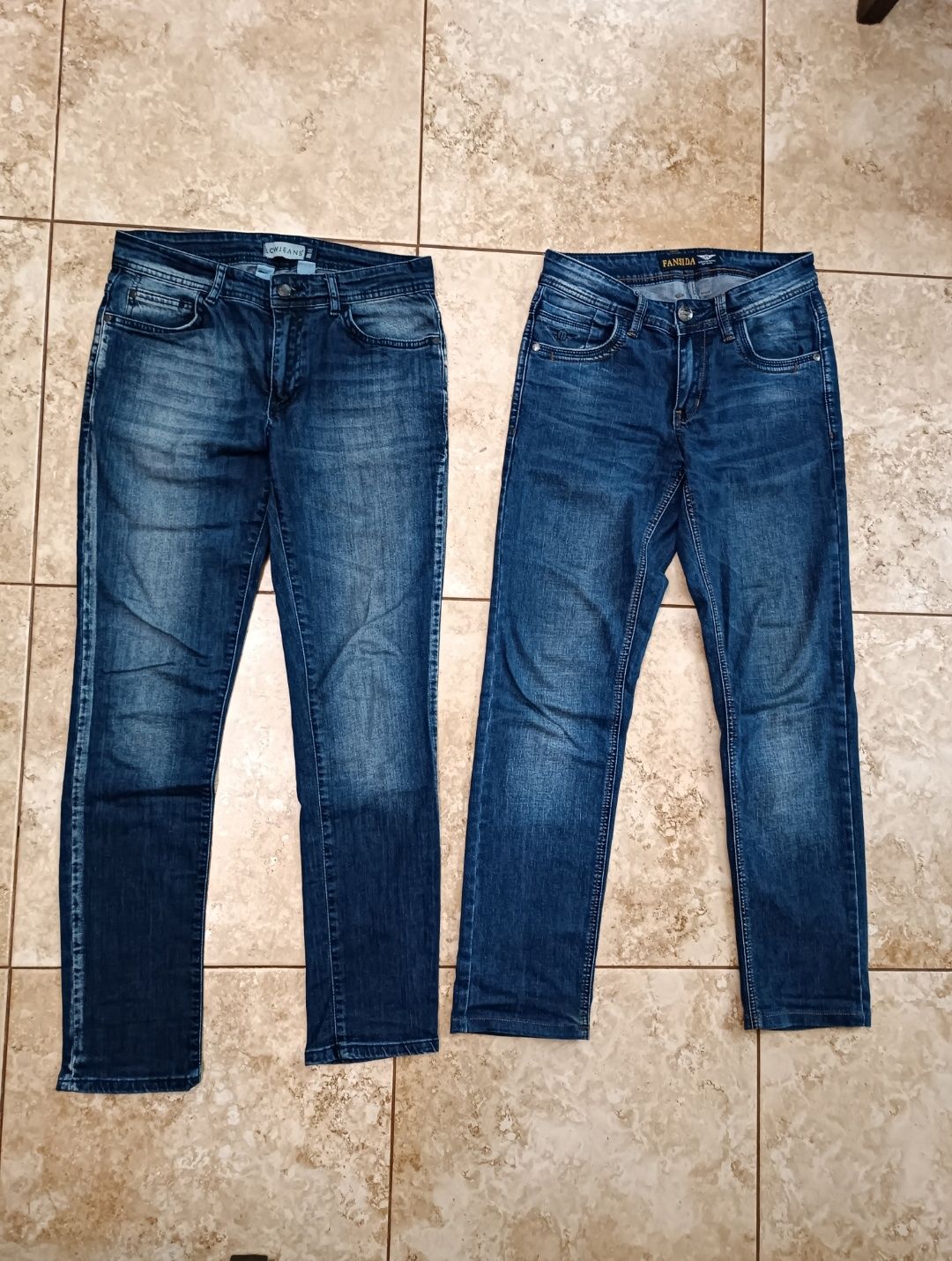 Штани р.170, 42 р. брюки котонові сині Gloria Jeans джинси