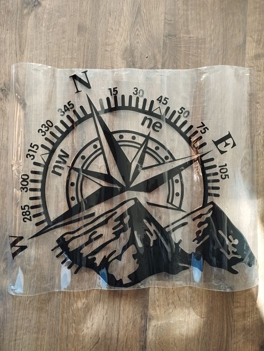 Naklejka Róża wiatrów kamper camper van