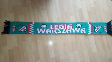 Szalik Legia Warszawa, stary szal, klasyk, retro, lata 90, unikat