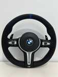 Volante Alcântara Pack M com patilhas Bmw F20/ F30 / F31