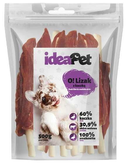 iDEA PETS PRZYSMAKI DLA PSA 500G GRUBY KOCUR sklep zoologiczny rzeszów