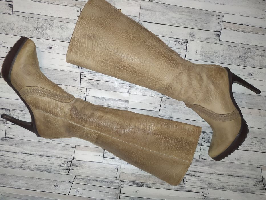 Кожаные сапожки Dumond casadei gucci. Оригинал. Бразилия