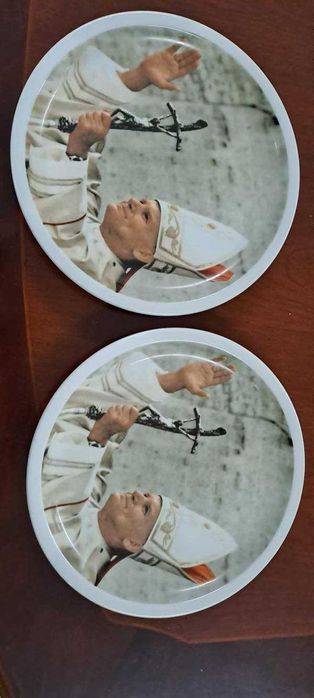 Pratos da Vista Alegre, João Paulo,dia da mae II  nº 18 e 27