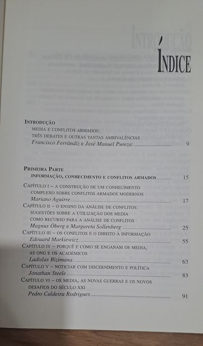 Livro 'Fogo sobre os media"