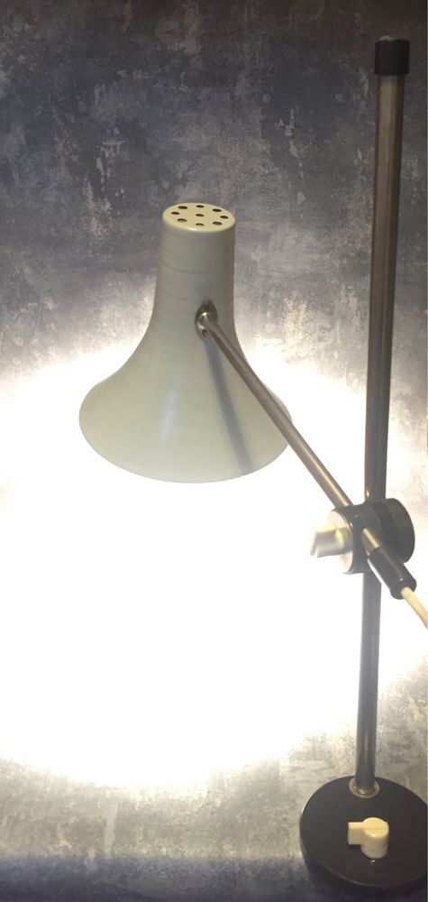 Kultowa lampka biurkowa ZAOS, mod. st 13, tzw. Rumcajs, ikona PRLu