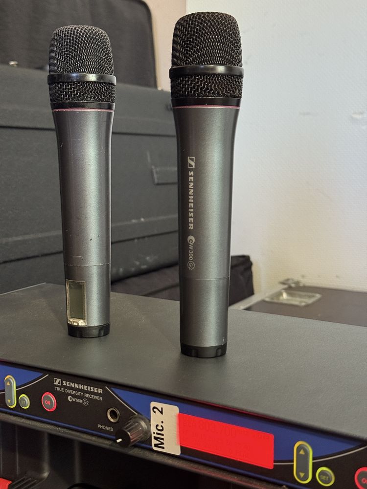 Радіосистема Sennheiser EW550 G2 + 2шт. SKM 365  (865 голова)