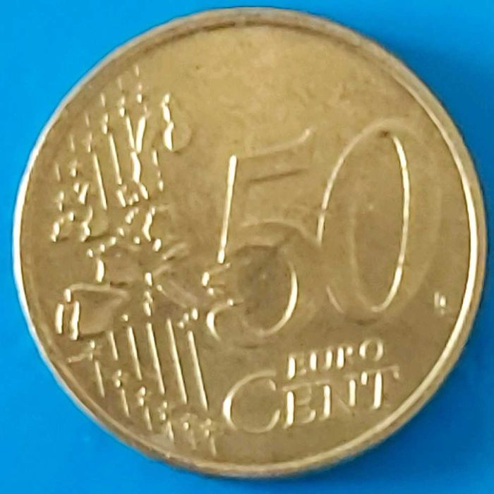 50 Cêntimos de 2002 dos Países Baixos