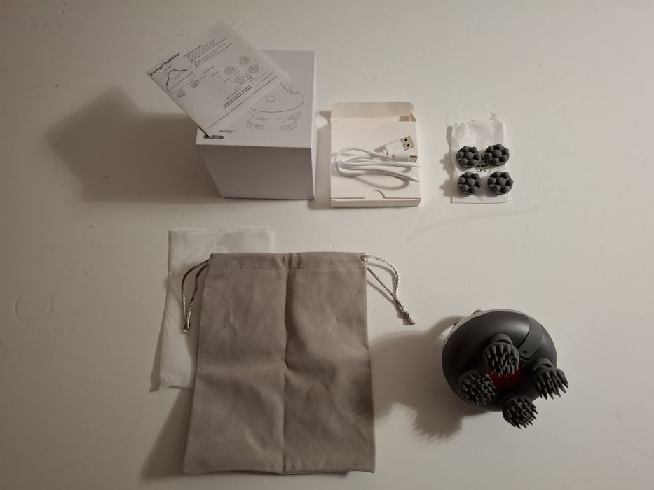 Massajador eléctrico com luz LED - NOVO SELADO