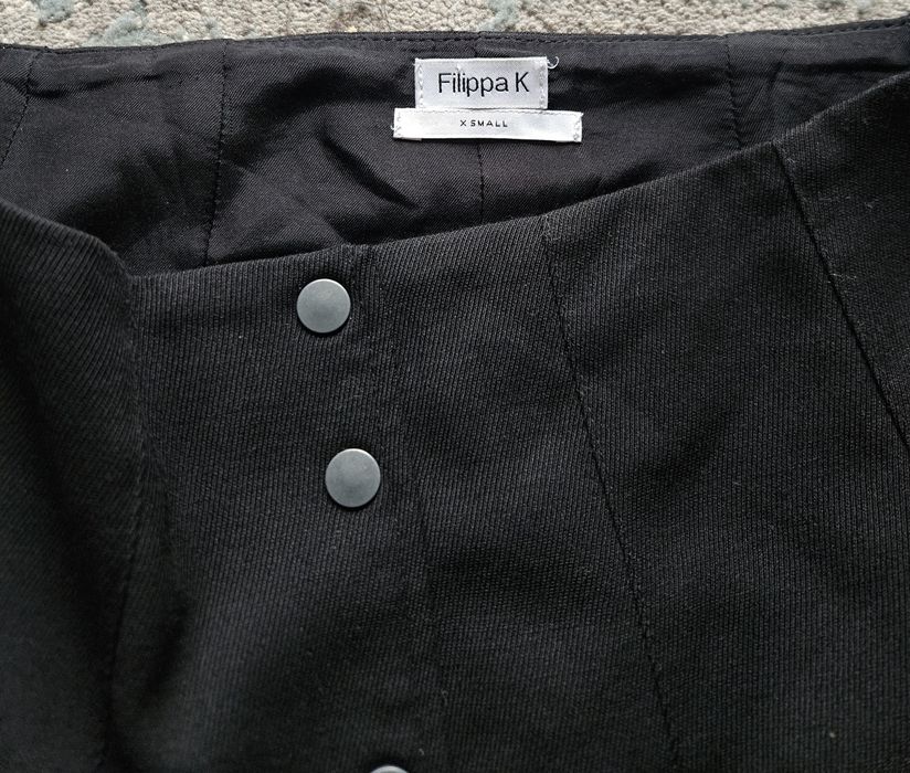 Spódnica Filippa K. 34 xs czarna guziki