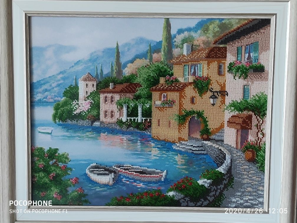 Картина бисером "Сицилия"