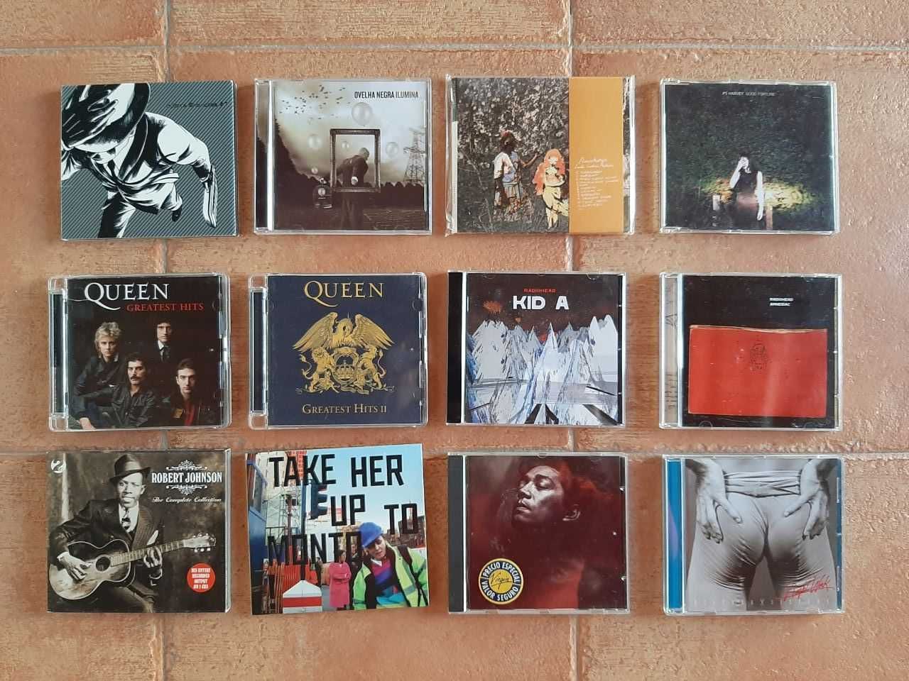 CDs em óptimo estado: Pop, Rock, Electrónica, Música Portuguesa