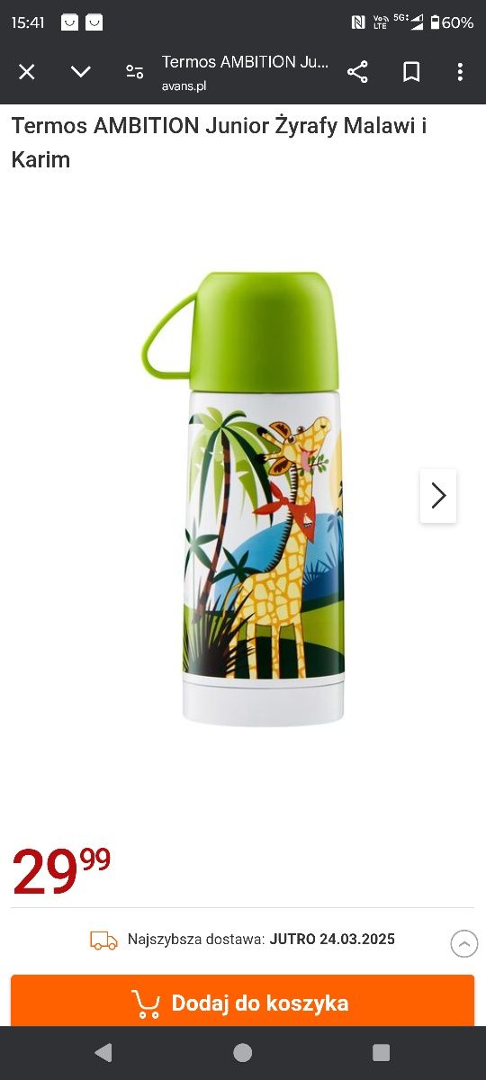 Ambition junior termos DAJAR 320 ml