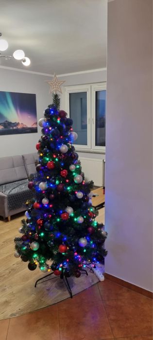 Jodła Kaukazka, piękna duża sztuczna choinka, imitacja jodły ! Tanio!