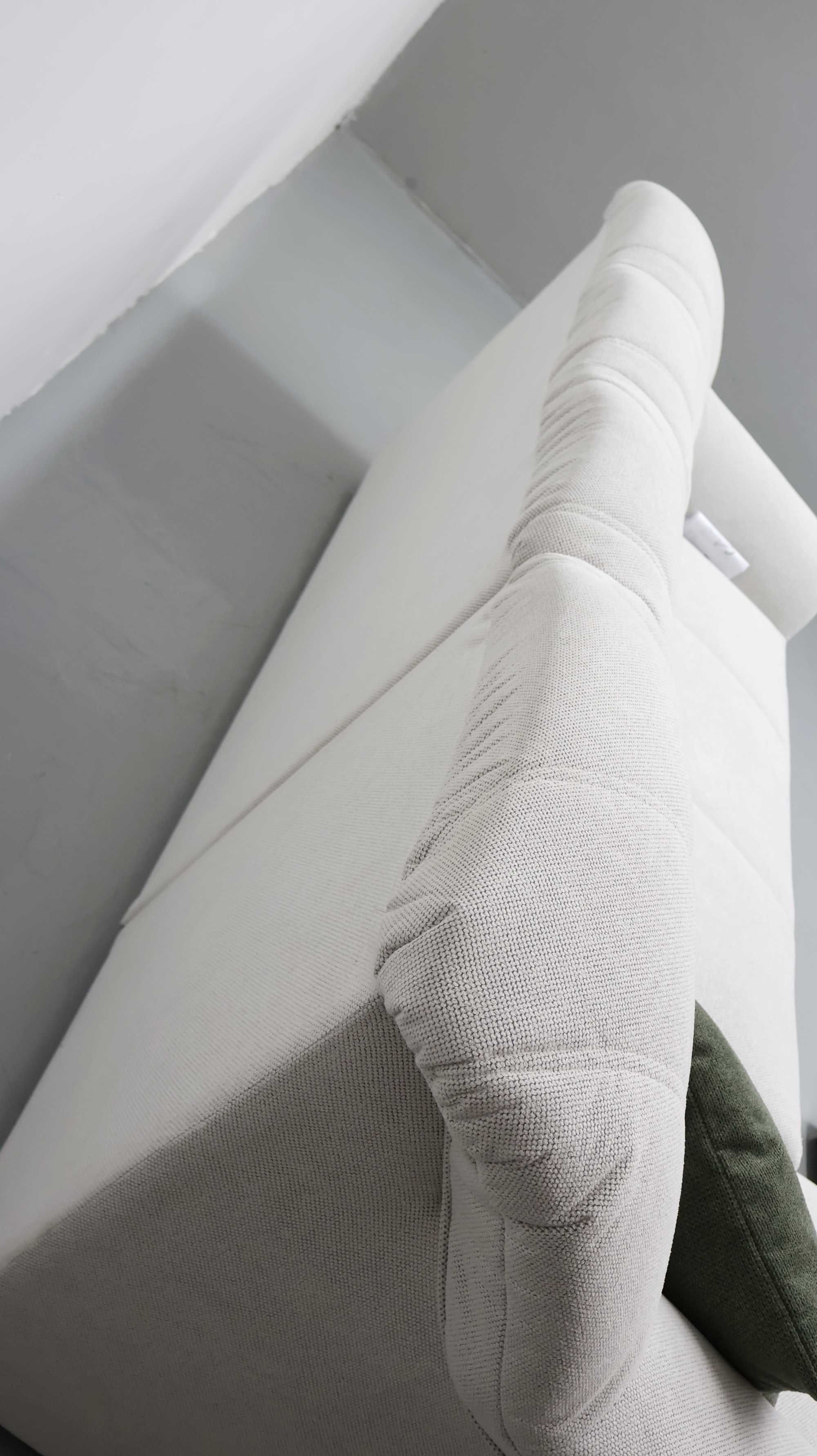 THD NOWY narożnik z funkcją spania + pufa KANAPA sofa rogówka tkanina