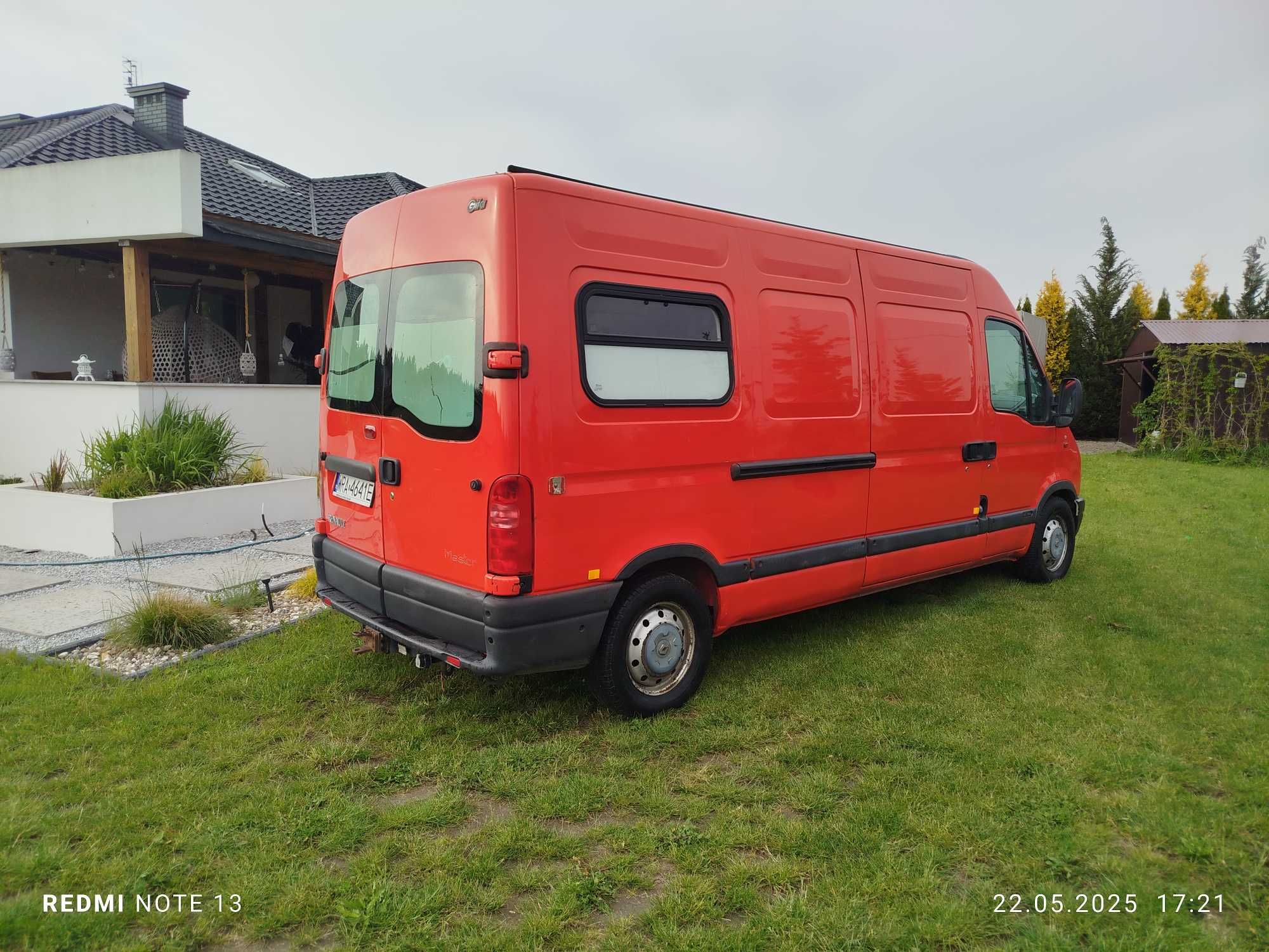 Renault Master max 2.5 dCi 2004 niski przebieg idealny pod kamper