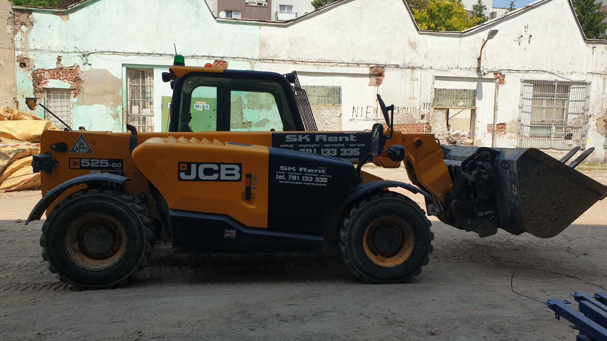 Wynajem ładowarka teleskopowa merlo roto mrt manitou jcb  6m-37m