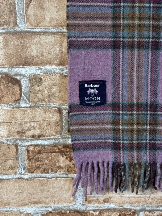 Шерстяной шарф Barbour made in UK в клетку (оригинал)