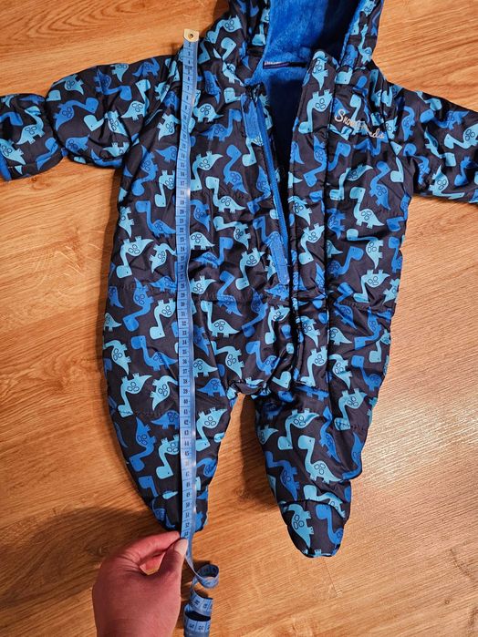 Zimowy kombinezon dla noworodka r.50/52 (0-2 m-ce)