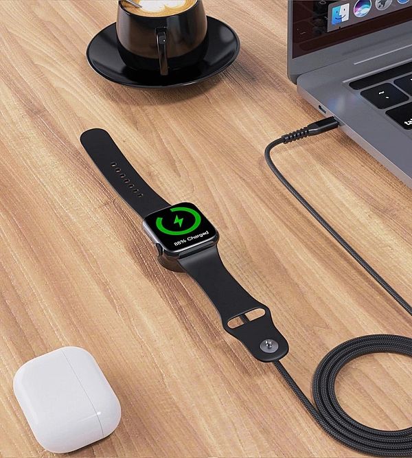Ładowarka bezprzewodowa Choetech T319 MFI o mocy 5W, do Apple Watch +