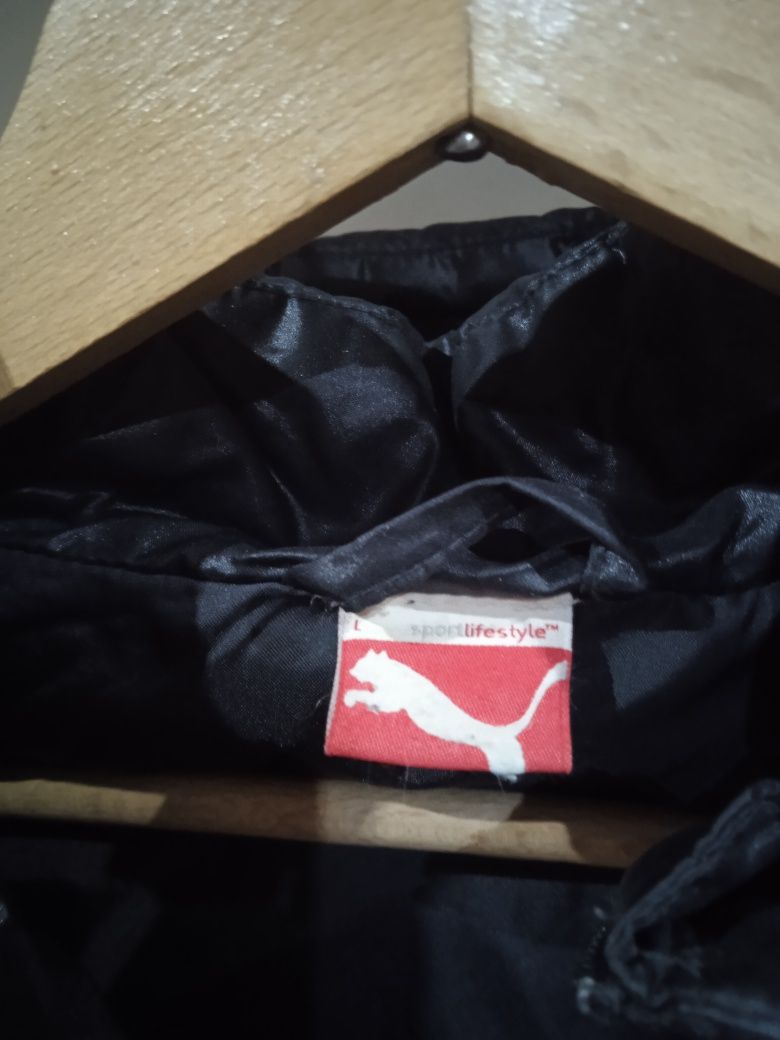 Kurtka puma,czarna rozm.M-L