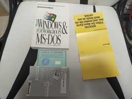 Książka ms-dos i papiery