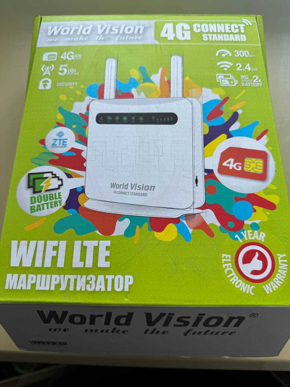 4G модем/роутер World Vision CONNECT STANDARD