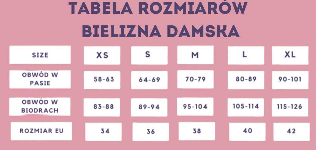 Komplet bielizny damskiej czarny bielizna seksowna Midnight Set3w1 /S/