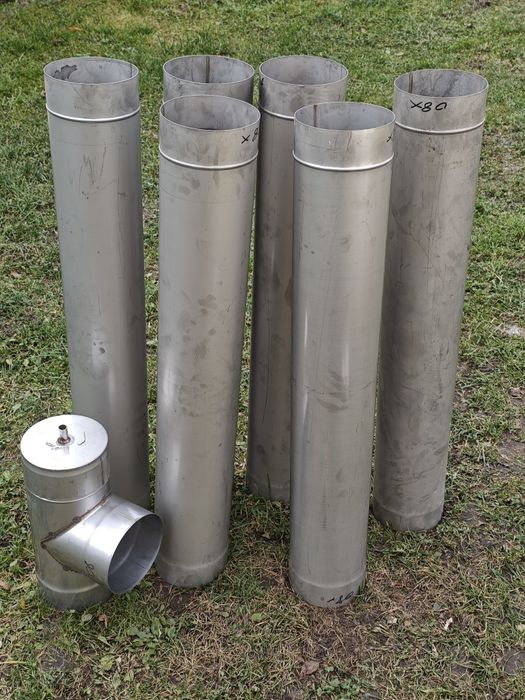 Гільзи - канали для димоходів (коминів) з нержавіючої сталі