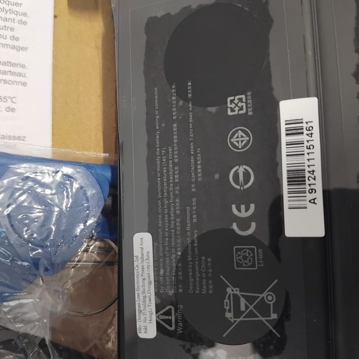 Акумулятор для ноутбука Microsoft Surface Pro 5, G3HTA038H, DYNM02 594