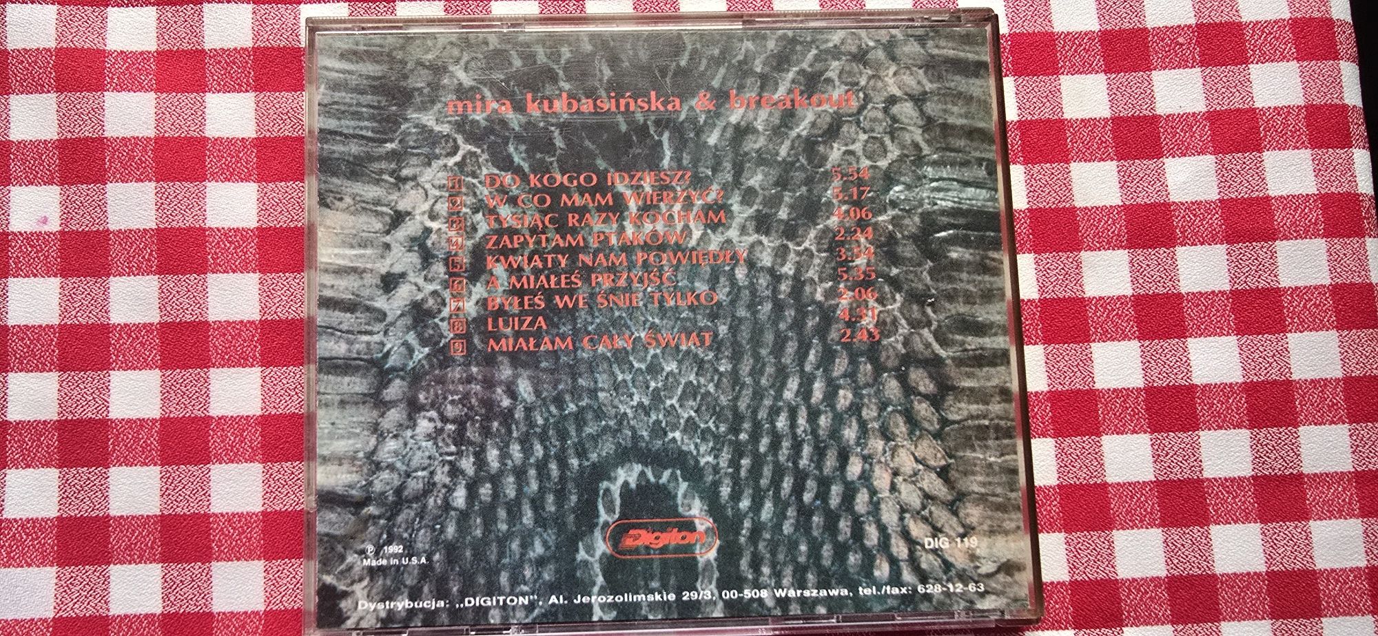 Breakout Mira Mira Kubasińska cd 92r USA