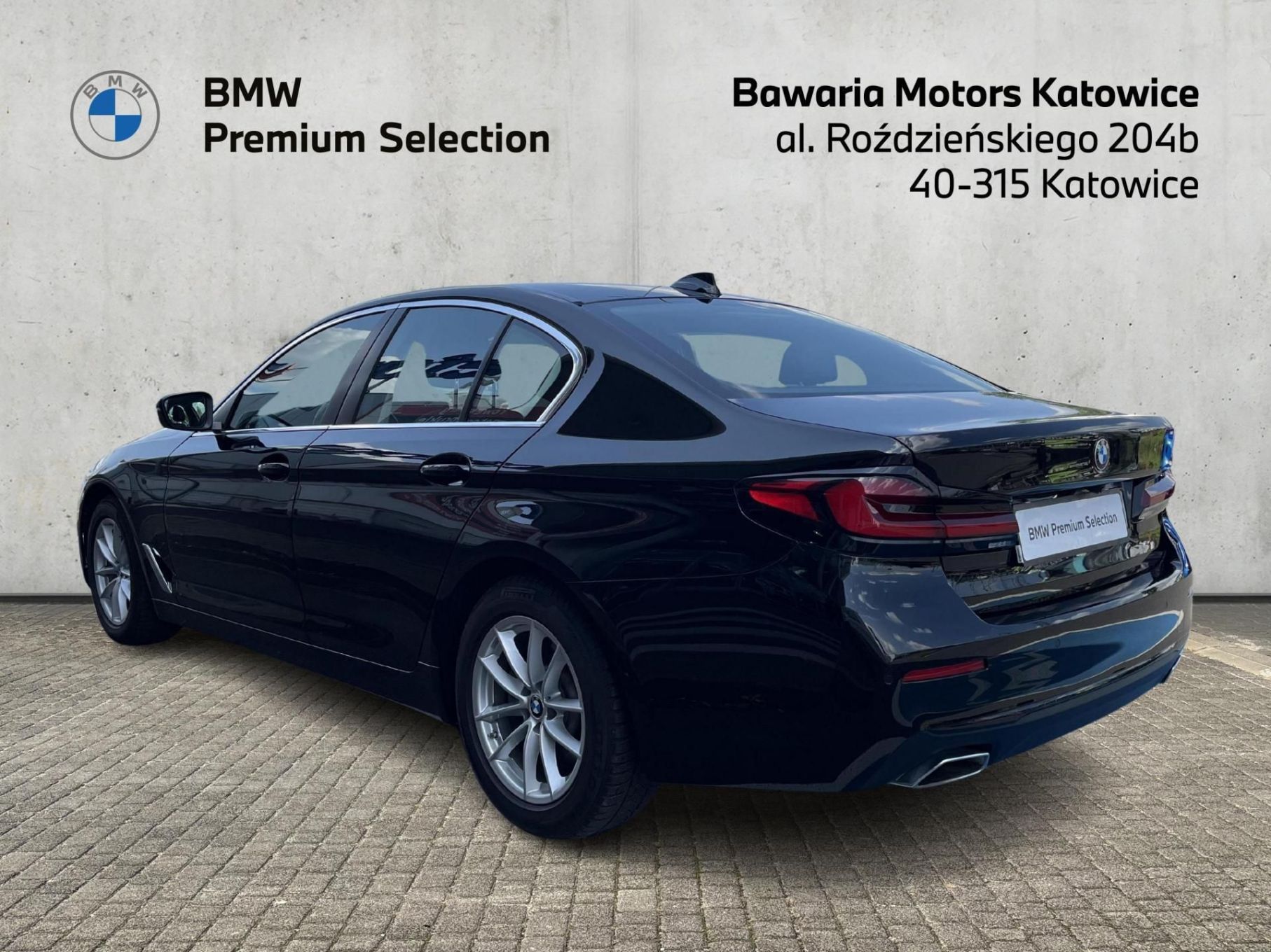 BMW Seria 5 518d Sedan Bawaria Motors Katowice FV23% Gwarancja 24 miesiące