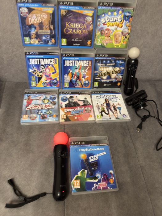 Sony Kontroler ruchu move ps3/ps4/ps5