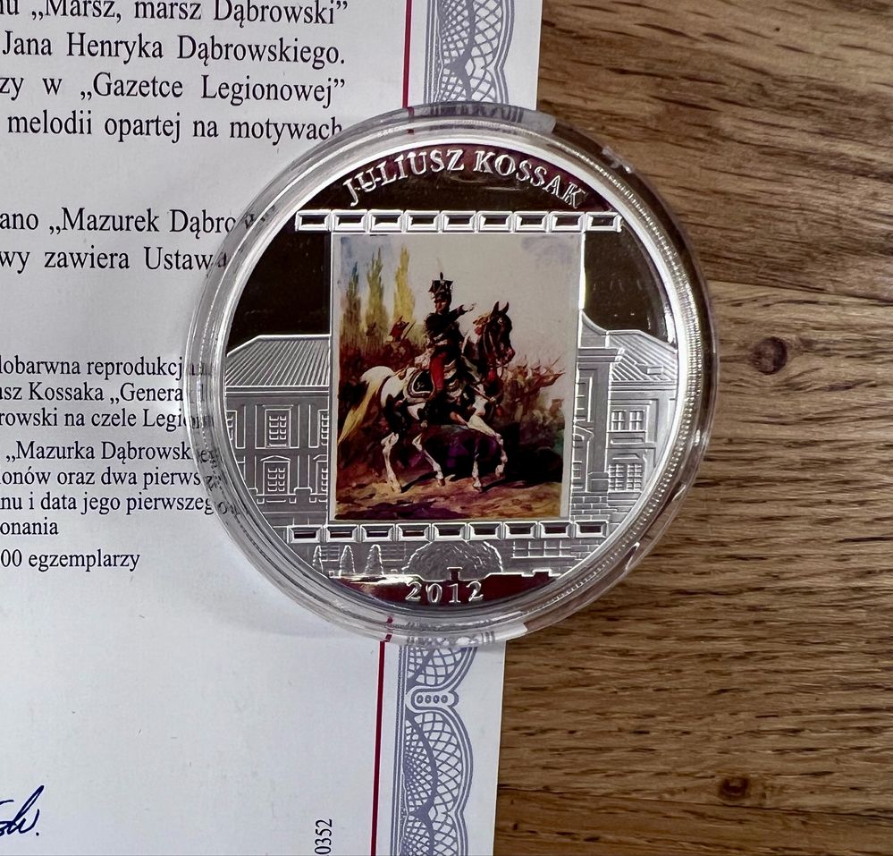 Moneta "Mazurek Dąbrowskiego"