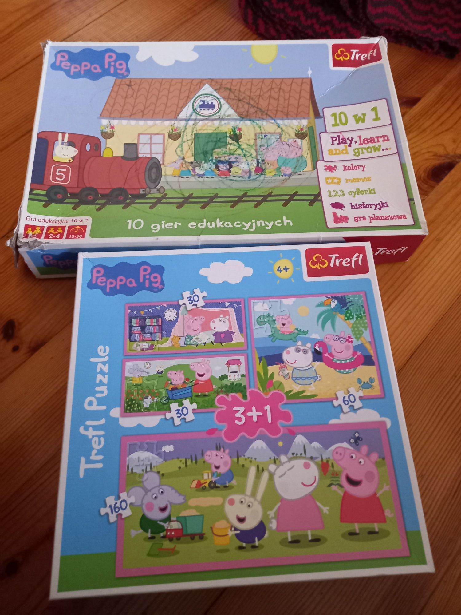 Puzzle i Gra świnka pepa