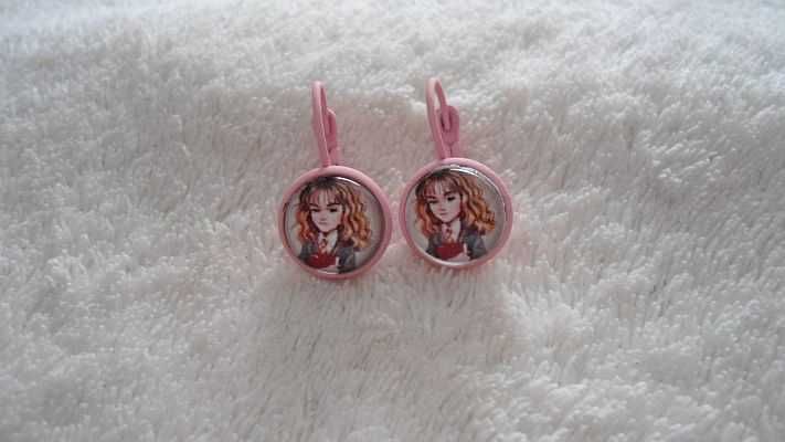 Kolczyki Harry Potter Hermiona