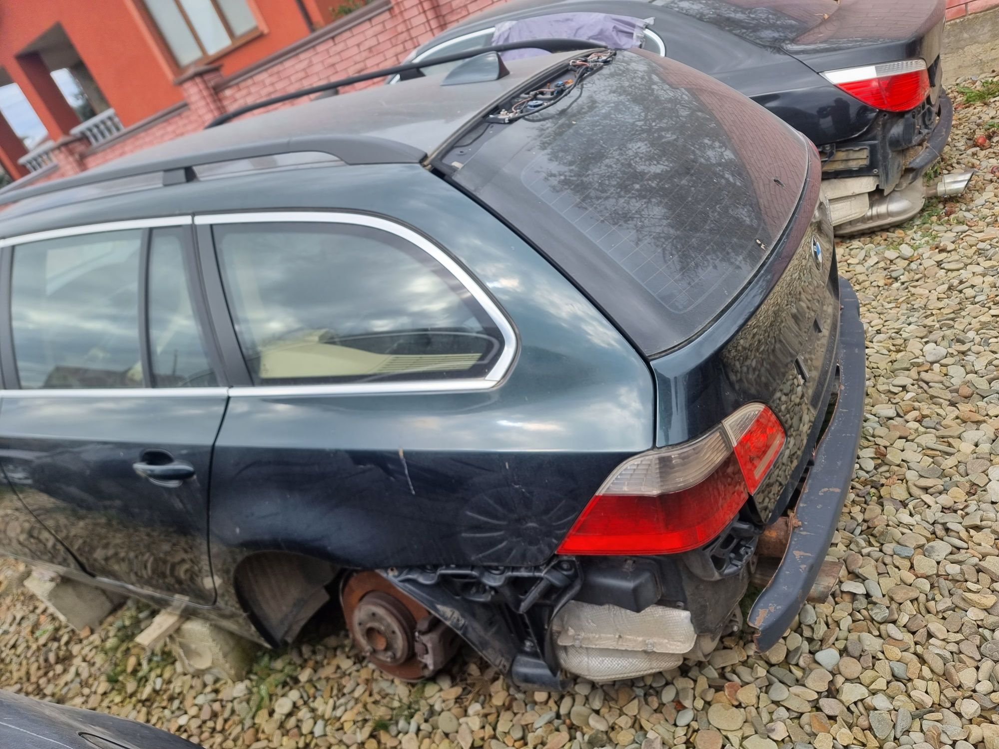 Ляда БМВ Е61 Кришка Багажника Скло BMW E61 Розборка Шрот Запчастини